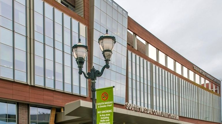 South Nassau Communities Hospital in Oceanside is seen in February.