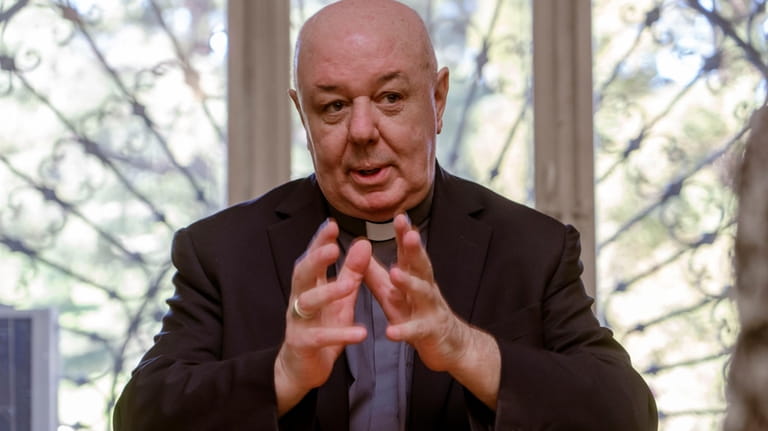 Prefect of the Archivio Apostolico Vaticano, Bishop Sergio Pagano speaks...