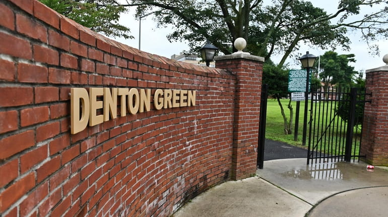 Denton Green Park in Hempstead on Wednesday, where prosecutors said...