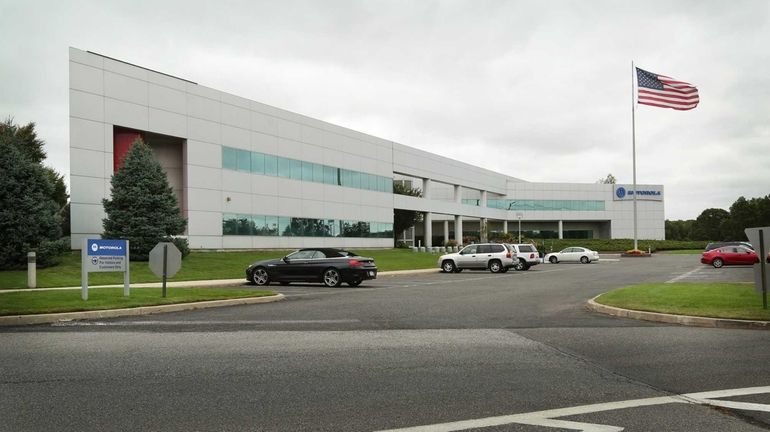 Motorola Solutions, located in this building along the Long Island...