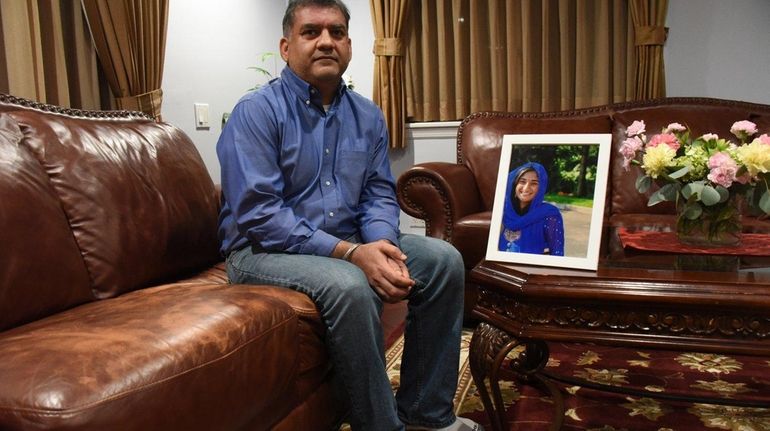 Ranjit Parmar, at his Levittown home, Friday, Dec 8, 2017,...