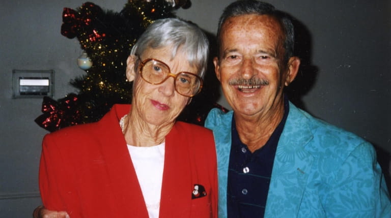 Barbara and Leonard Romagna in January 1996.