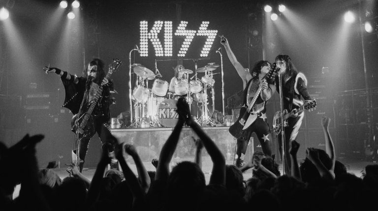 KISS rocks the Calderone on Aug. 23, 1975.