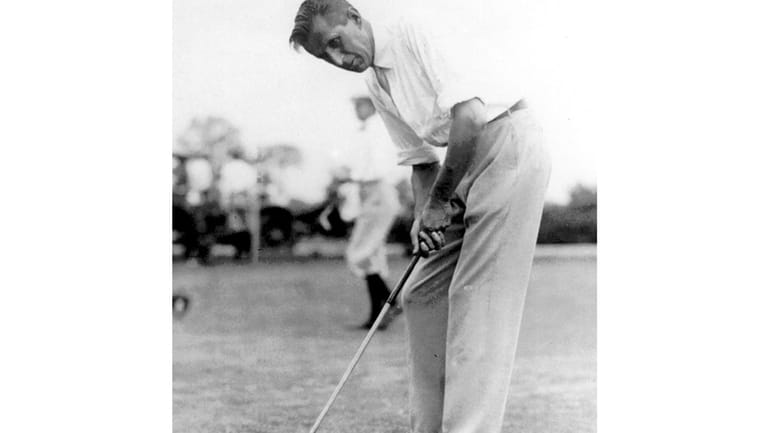This is a 1928 photo of golfer Cyril Walker. A...