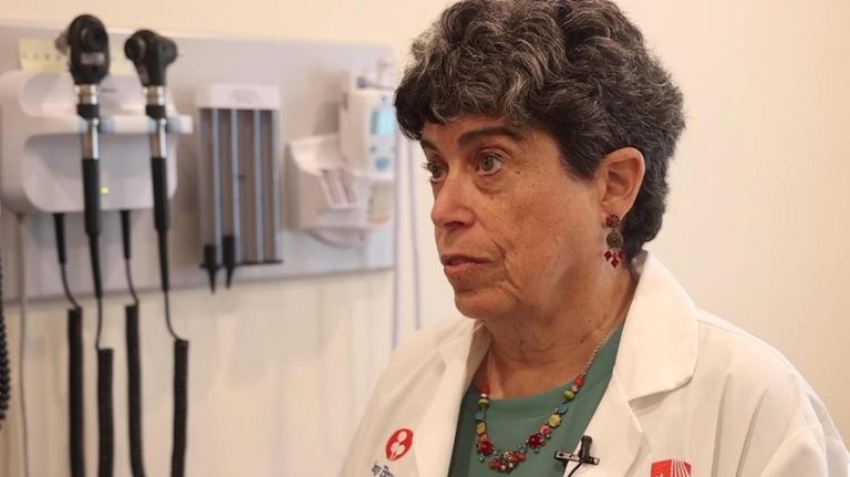 Dr. Sharon Nachman, chief of pediatric infectious deseases at Stony...