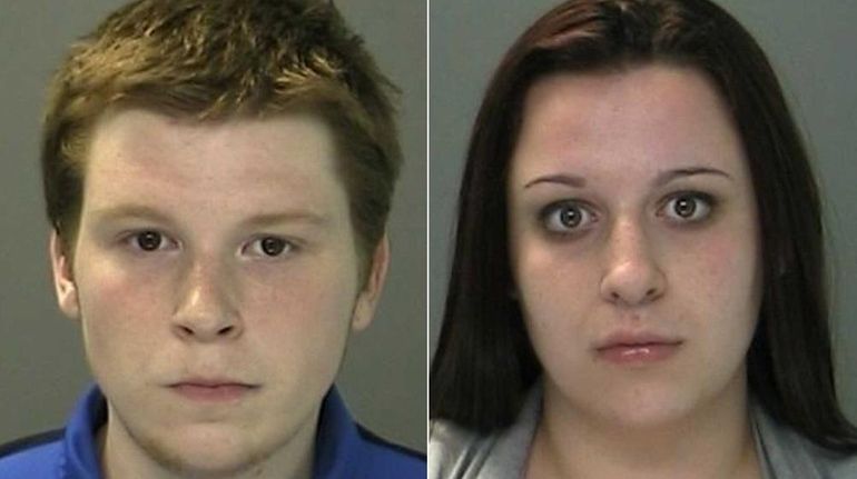 Justin Defrancisco, 19, and Jaclyn Zublionis, 19, both of Lindenhurst,...