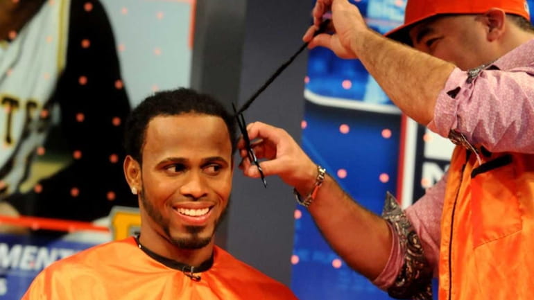 Jose Reyes has the strangest haircut in MLB history