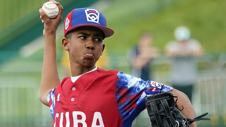 Cuba's debut in the Little League World Series in the USA