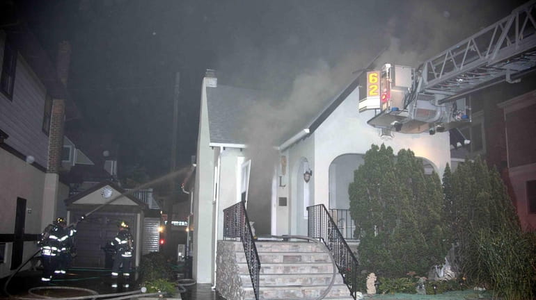 The Long Beach fire department responded to a house fire...