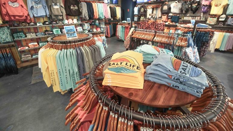 The Salt Life store at the Tanger Outlet in Deer Park, shown...