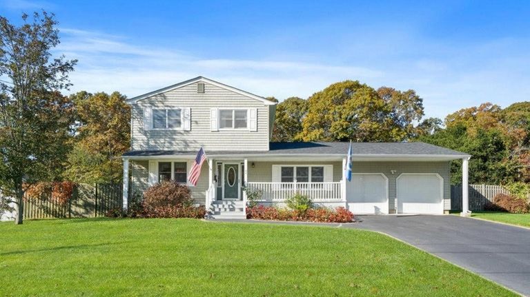 This $589,000 Bellport home sits on 0.38 acre.