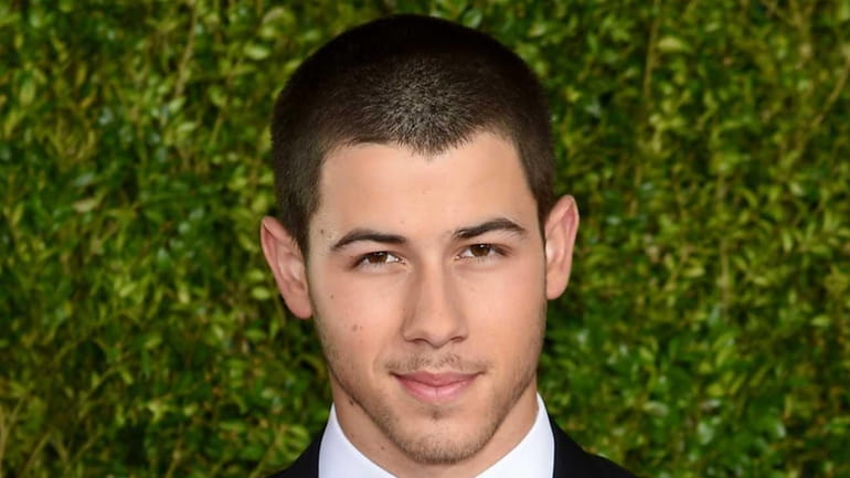 Nick Jonas attends the 2015 Tony Awards at Radio City...