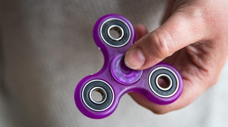 Fidget spinners made the list of the 10 most hazardous...