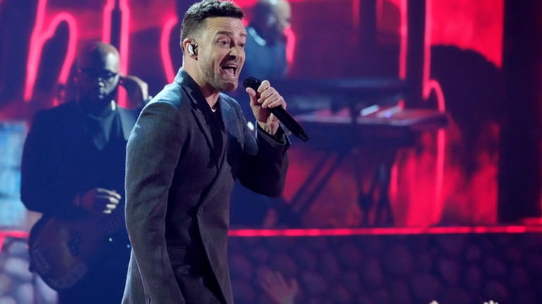 Justin Timberlake performs two shows at Madison Square Garden.