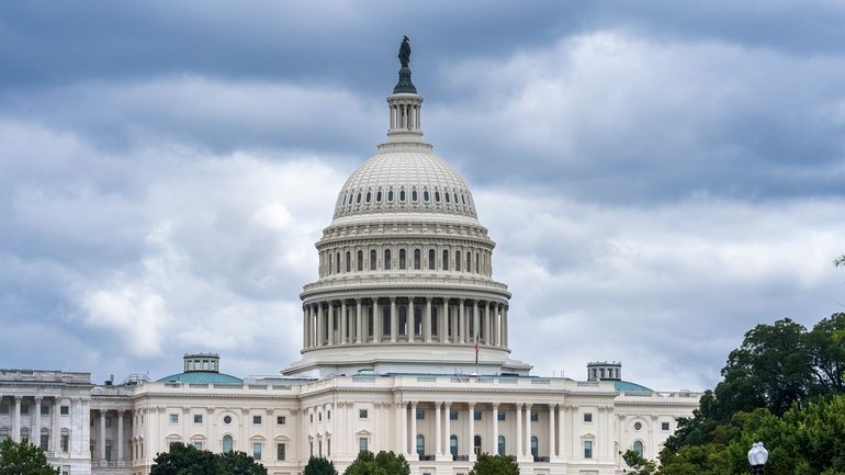 The Capitol is seen in Washington, Friday, Sept. 6, 2024,...