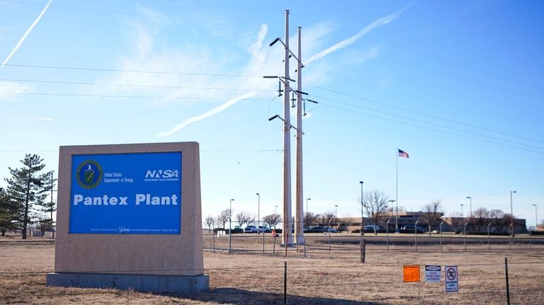 A general view shows the Pantex Plant, Friday, March 1,...