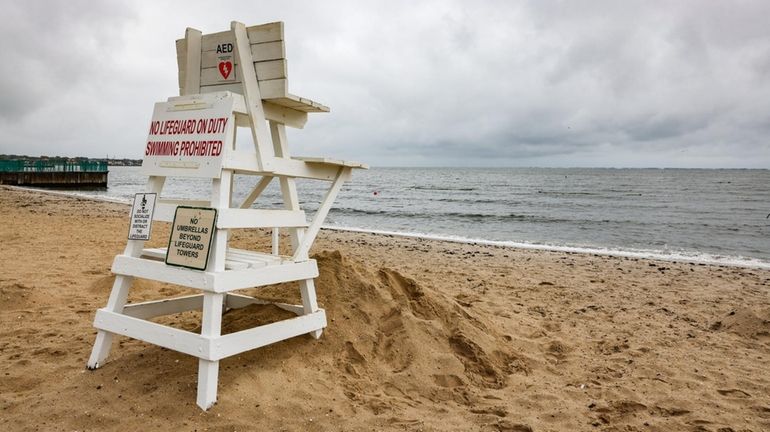 Corey Beach in Blue Point was among the beaches at...