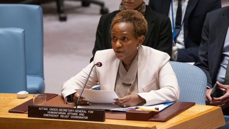 Acting Under-Secretary-General for Humanitarian Affairs and Emergency Relief Coordinator Joyce...