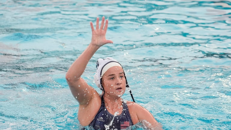 USA Water Polo Women's Senior National Team attacker Ryann Neushul...