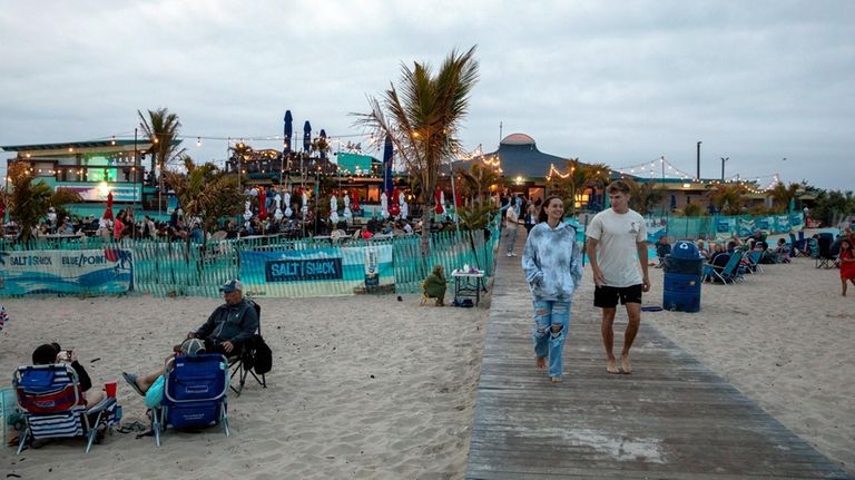 The Salt Shack in Babylon offers waterside eateries, live music...