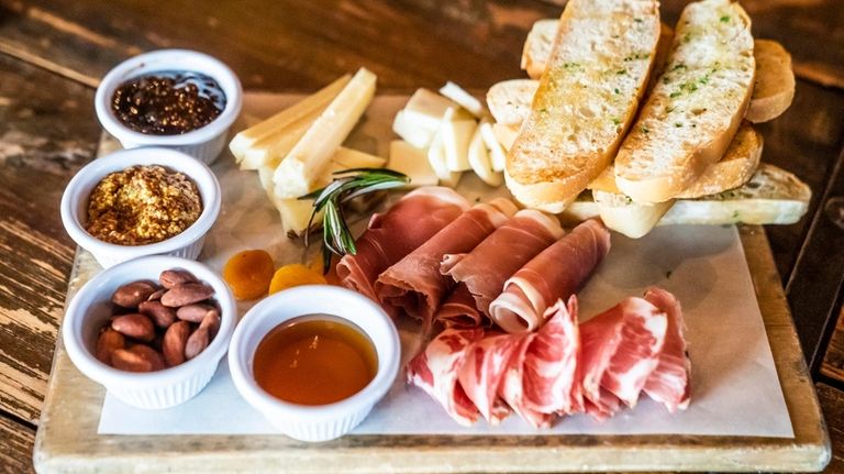 A charcuterie board at Barrique Kitchen & Wine Bar in Babylon.