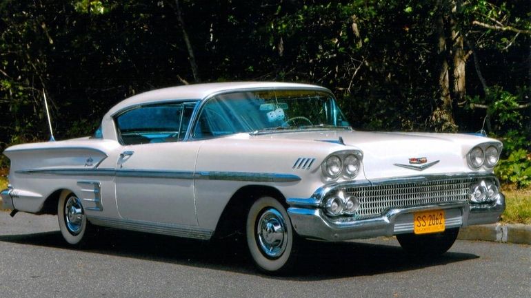 THE CAR AND ITS OWNER 1958 Chevrolet Impala sport coupe...