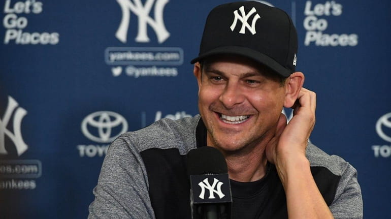 Aaron Boone: 'We will embrace' huge expectations - Newsday