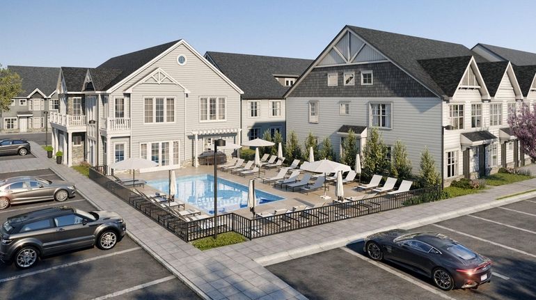 Meadowbrook Pointe East Meadow on Merrick Avenue. Two new condominium...