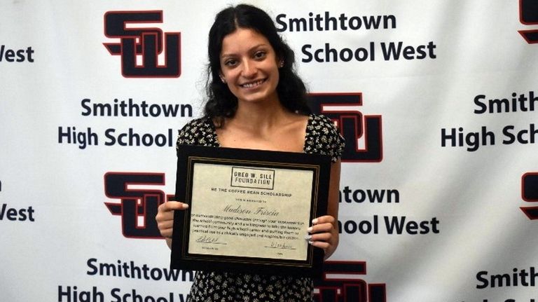 Sills Foundation scholarship recipient Madison Friscia is a freshman studying health administration...