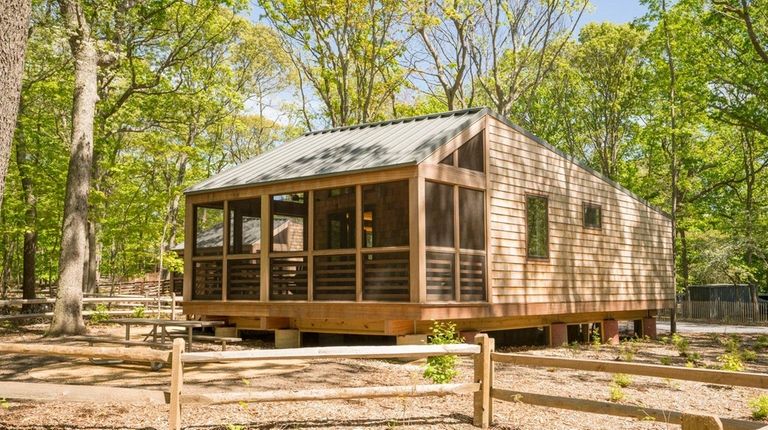 One of the 10 new cottages built at Wildwood State...