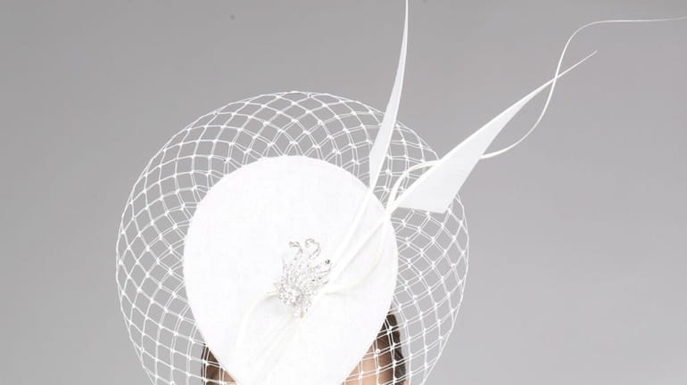 This otherwordly confection from the bridal collection of Philip Treacy...