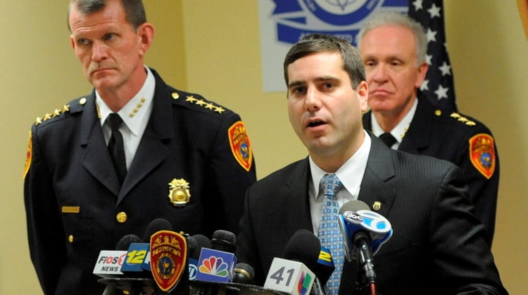 Suffolk County Deputy Police Commissioner Tim Sini, whose appointment to...