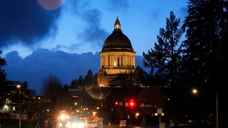 The Washington state Capitol building is pictured, Tuesday, Jan. 9,...