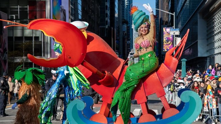 A festive float at the annual Macy’s Thanksgiving Day Parade...