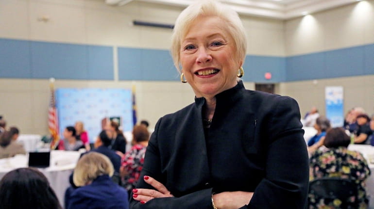 SUNY Chancellor Nancy Zimpher was at SUNY Old Westbury on...