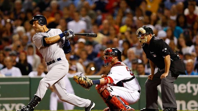 Derek Jeter has RBI single in last at-bat