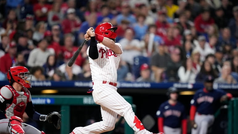 NLCS MVP Bryce Harper's homer lifts Phillies to the World Series vs. the  Astros