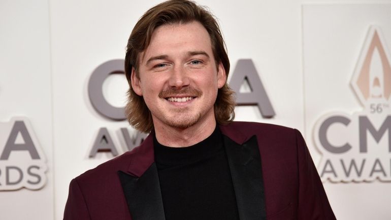 Morgan Wallen appears at the 56th annual CMA Awards, Nov....