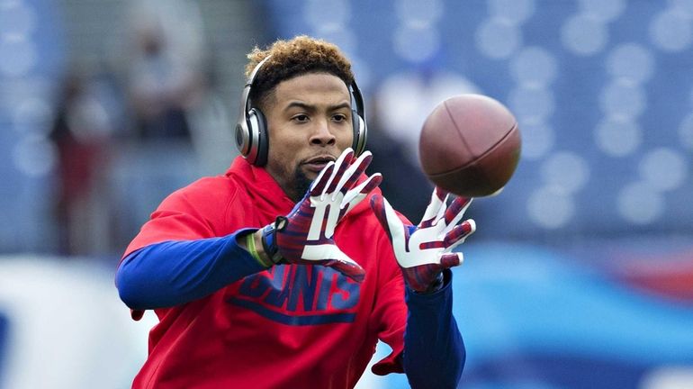 How many yards will Odell Beckham Jr. gain this week? - Newsday