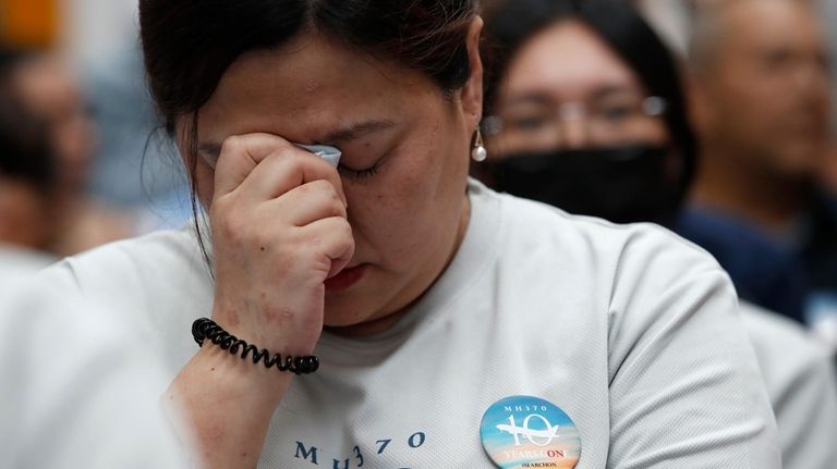 A family member of passengers on board of the missing...