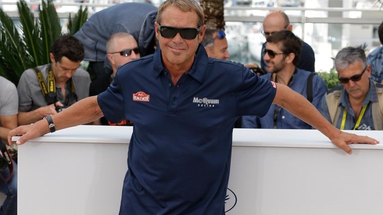 Producer Chad McQueen poses for photographers during a photo call...