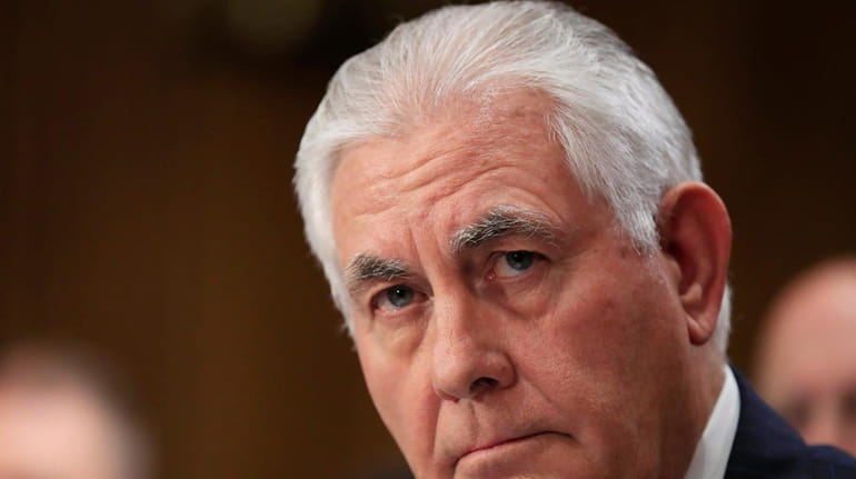 Secretary of State Rex Tillerson sent a letter to acting...