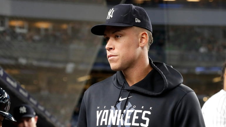 Aaron Judge 'still not happy' that Yankees placed him on IL - Newsday