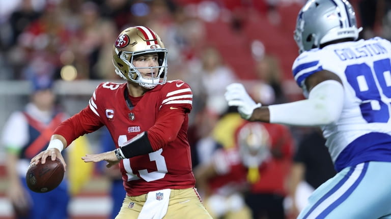 49ers QB Brock Purdy looks to bounce back from his first regular-season  loss as a pro - Newsday