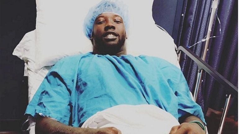 Giants defensive end Jason Pierre-Paul heading into surgery to repair...