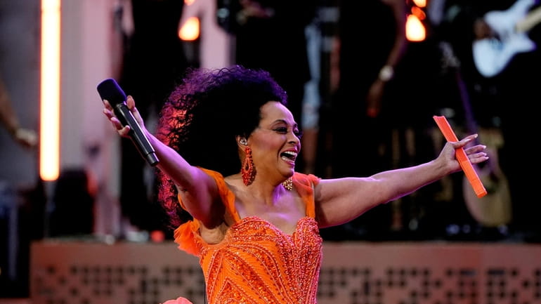 Diana Ross performs during "Live From Detroit: The Concert at...