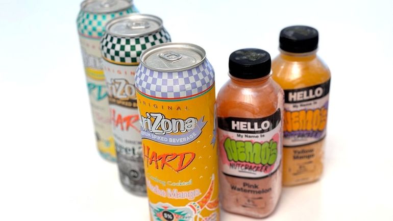 Arizona iced tea moves into thriving ready-to-drink alcoholic beverage market....