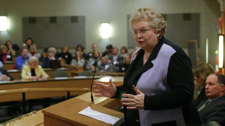 Sarah Weddington, the attorney who represented "Jane Roe" in the Roe...