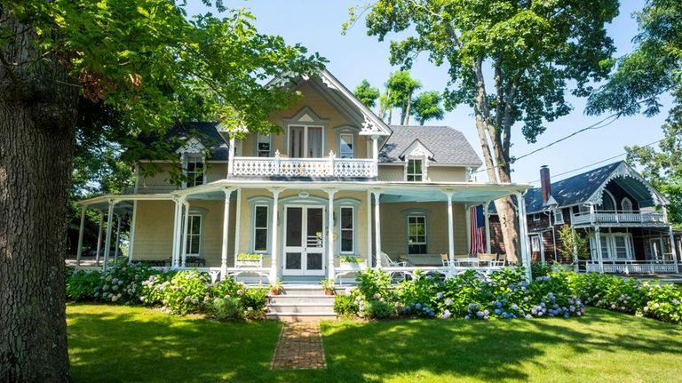 Homes in Shelter Island Heights.