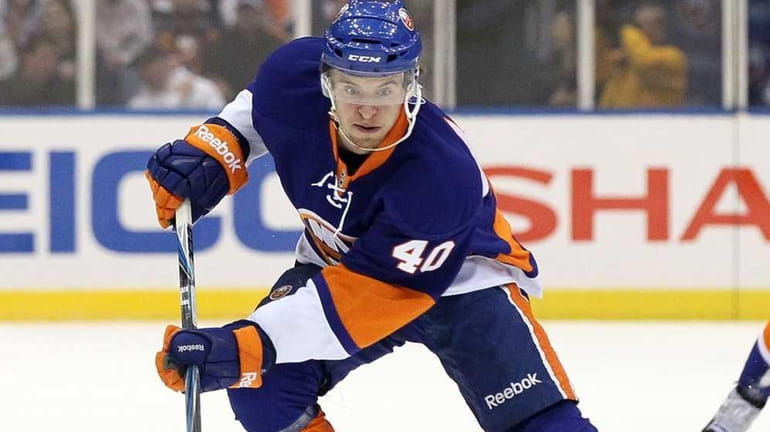 The Islanders' Michael Grabner, who led the team with 34...